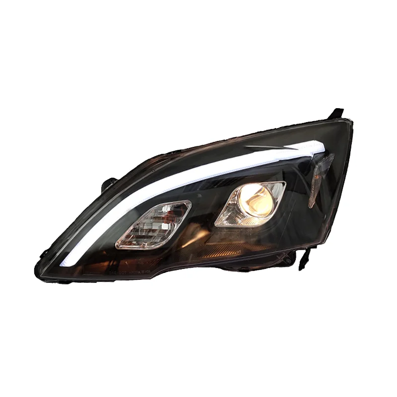 

Светодиодные фары для Honda CR-V в сборе 2007-2011, модифицированные светодиодные DRL, указатели поворота, лазерные линзы