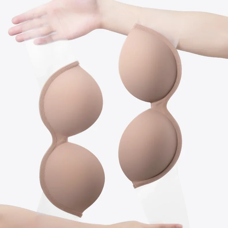 Strapless Invisible Bra Patch for Women Pull Up Soft Underwire Invisible Bra for Women's Large Breast Patch