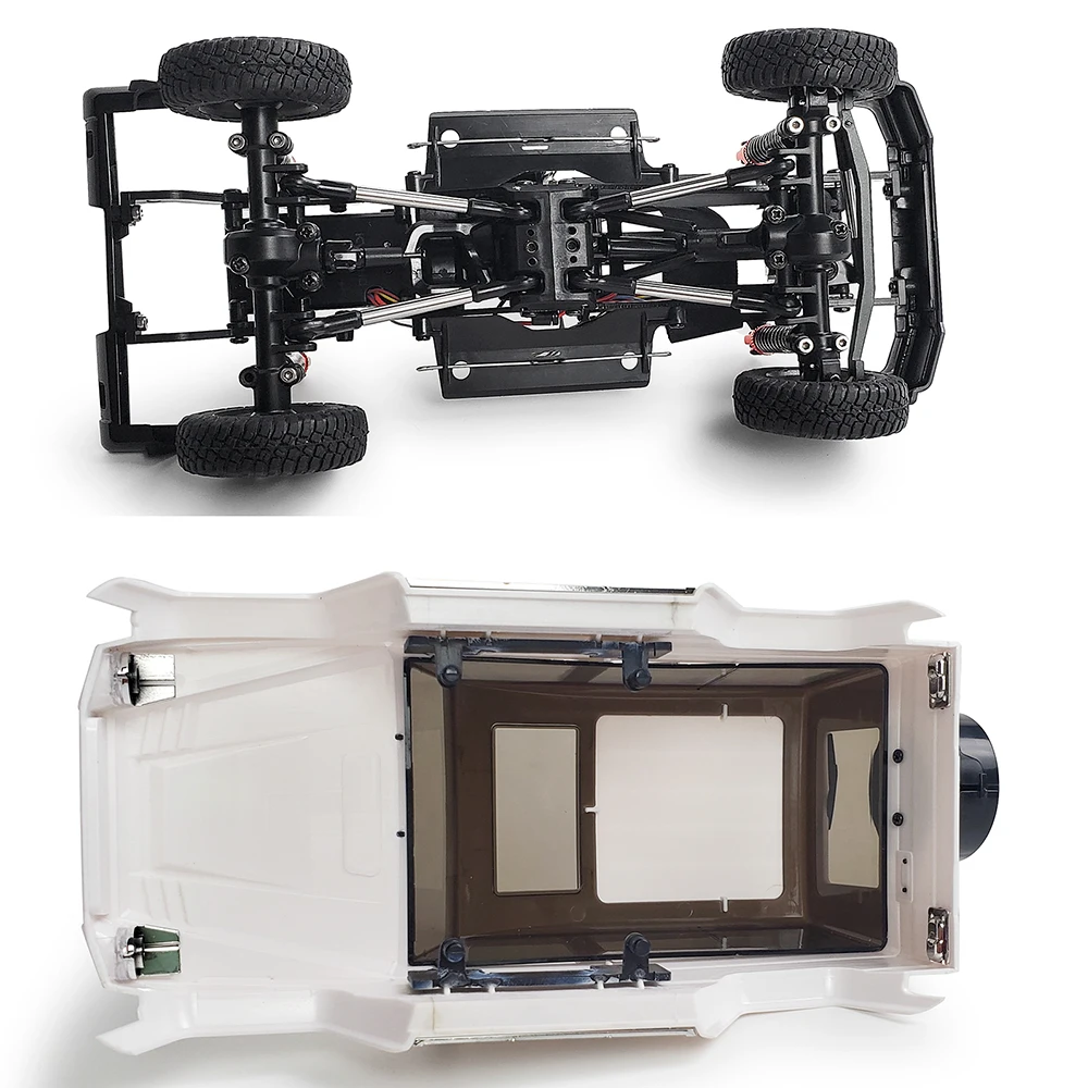 TRINOOD 182 مللي متر/185 مللي متر RC جسم السيارة شل عدة ل 1/18 RC الزاحف سيارة لتقوم بها بنفسك سيارة قذيفة ترقية أجزاء الملحقات