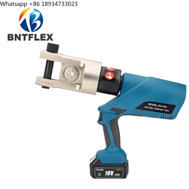 

EZ-630 630 мм2 Гидравлические клещи Перезаряжаемая литиевая батарея Портативный инструмент для обжима кабеля для промышленного оборудования