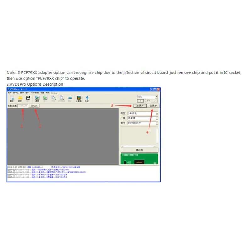 1 Piece PCF79XX Adapter Green PC+Metal Electronic Accessories For VVDI PROG Programmer