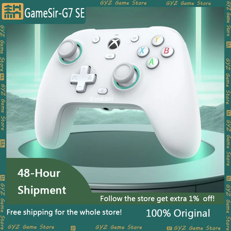 New GameSir G7 SE Xbox Game Controller Wired Gamepad Hall Effect Joystick for Xbox X Series, Xbox S , Xbox One100% Original Gift