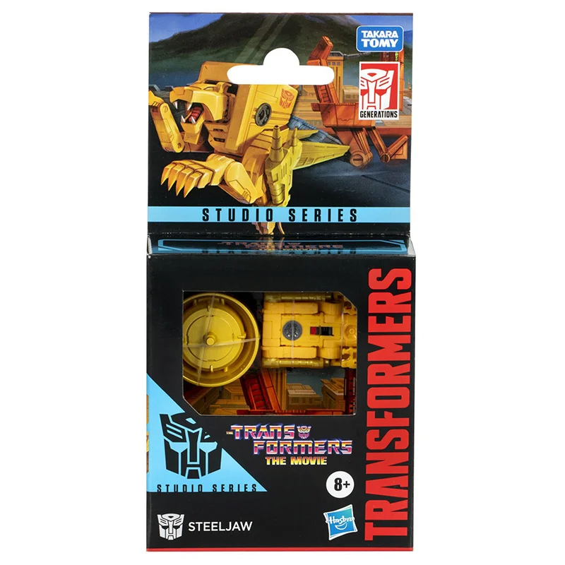 Hasbro Transformers Studio Series, película Steeljaw Core Class 10Cm, modelo de figura de acción Original, juguete para niños, colección de regalos