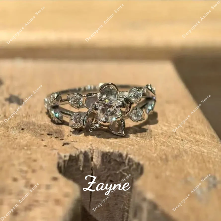 Love and Deepspace Sylus Caleb Zayne Rafayel Xavier Wedding Ring Anime Cosplay Adjustable Rings Festival Party Costumes Props