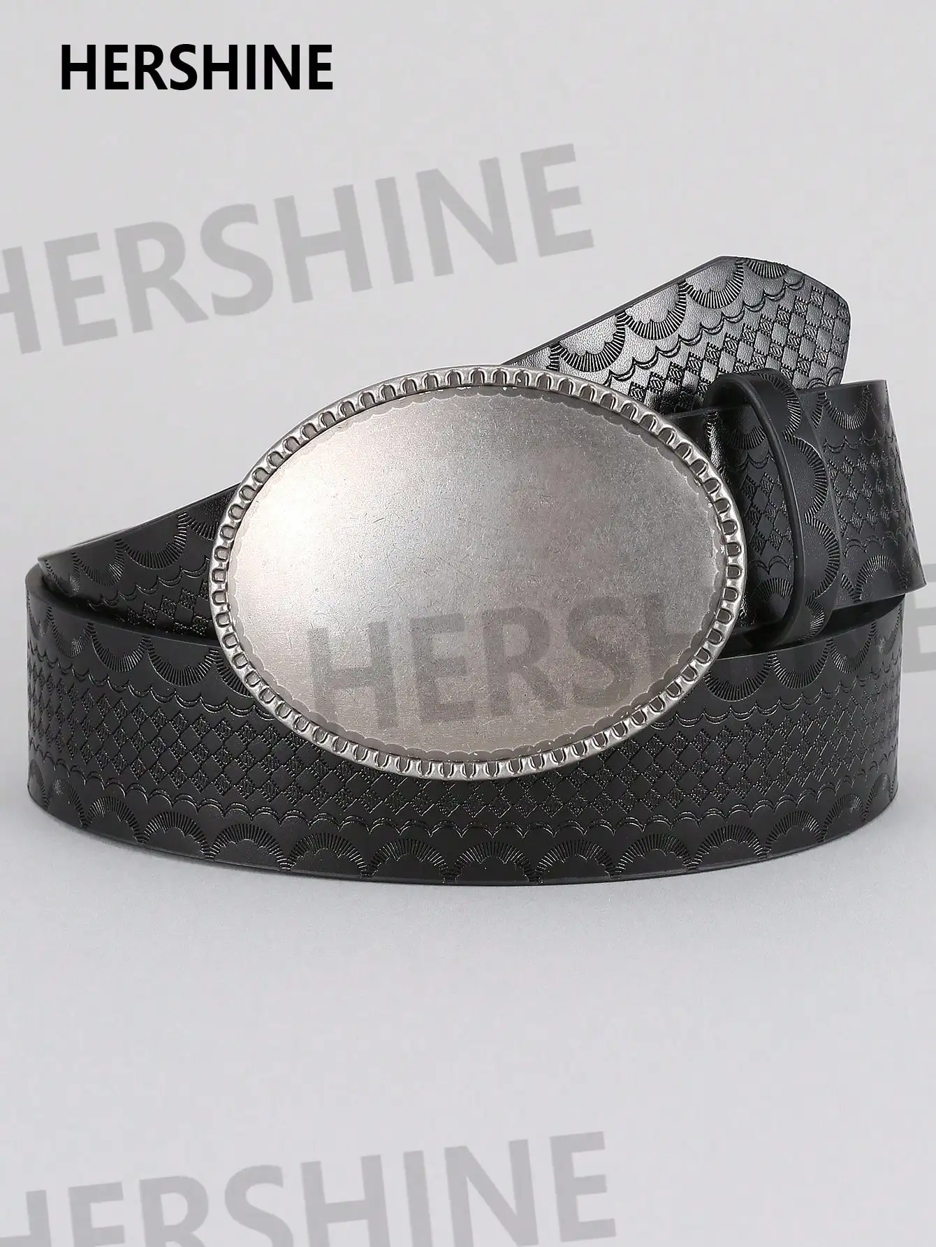 حزام خصر منقوش على الموضة للسيدات من HERSHINE، طراز بوهيمي قديم، إكسسوار عيد الميلاد بسيط ومتين ومتين للاستخدام الخارجي #3