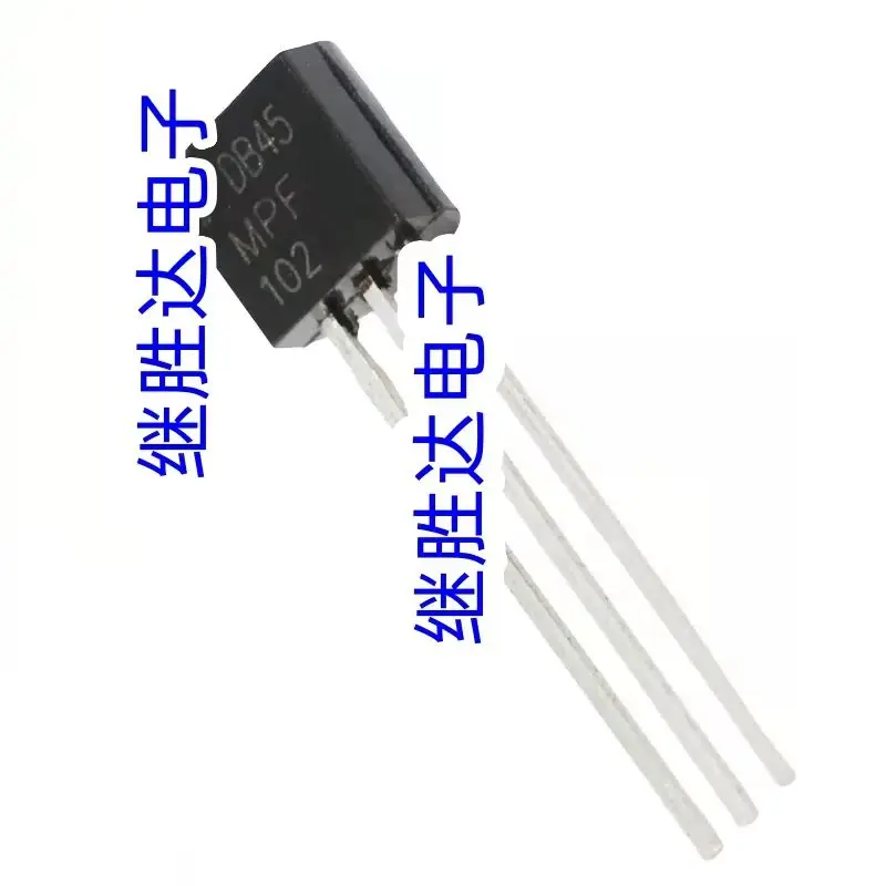 10-100PCS MPF102 TO-92 Low-conduction switching transistor Rongmai audio instrument Signal Amplifier JFET Low noise