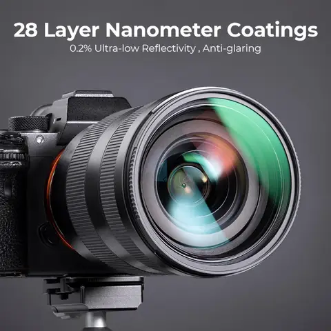 УФ-фильтр K&F CONCEPT NANO-X 67 мм для защиты объектива — изображение товара