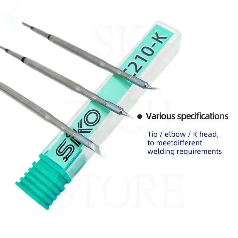 سبيكة لحام نصائح C210 الرصاص الحرة التدفئة الأساسية متوافق JBC Sugon Aifen Aixun T26 T210 محطة لحام مقبض لحام الحديد