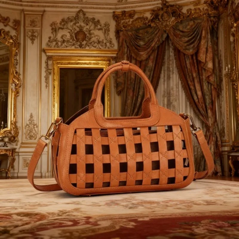 

Women's PU Leather Tote Bag Fashionable Shoulder Handbag City Style Bucket Bag Purse Stylish Accessory