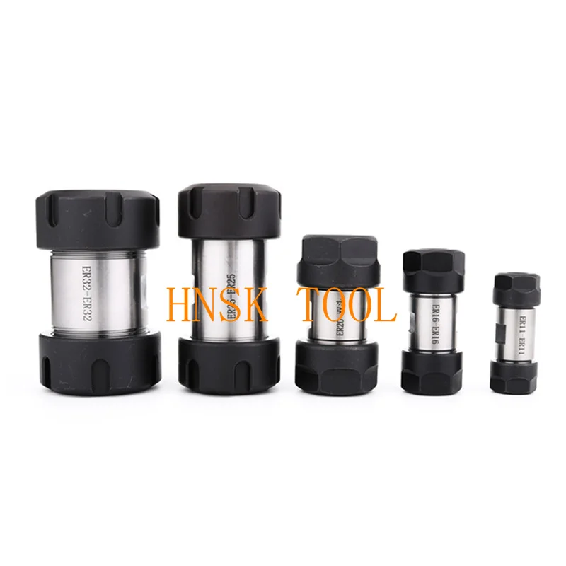 ER11 ER16 ER20 ER20 ER25 ER32 Tool Holder DIY Motor Shaft Column Spindle Double Chuck Motor Shaft ER Collet Engraving Machine