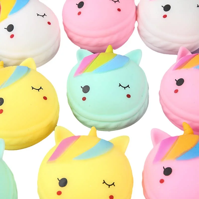 New Kids Bread Unicorn Pinching Joy Cute Cartoon Release Ball Slow Rebound Flour Stress Relief Toy Adult Gift