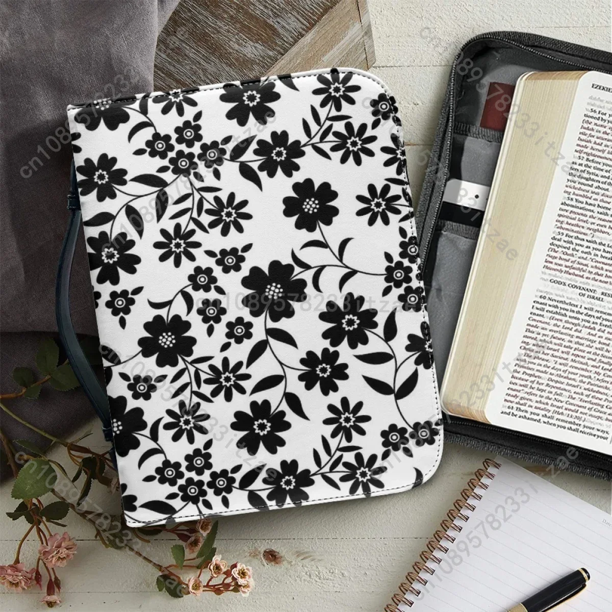 Art Flower Print Ha… - image