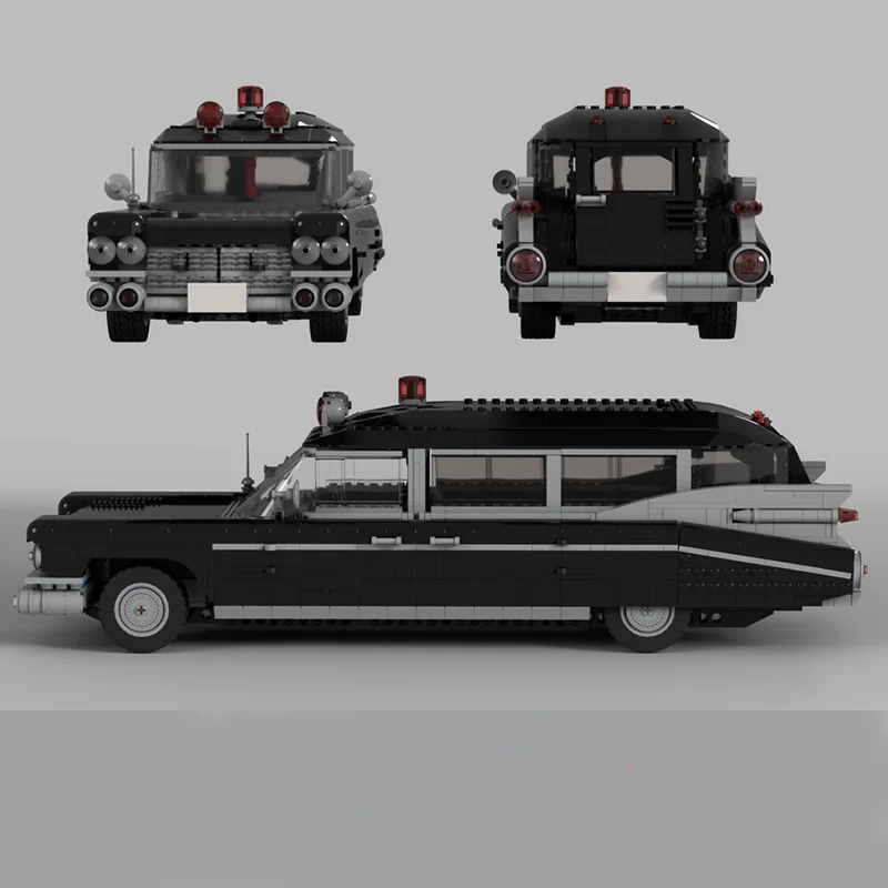 1921 stücke MOC Cadillac Miller Meteor Creator Modell Gebäude Weihnachten Geschenke Blöcke Bau Spielzeug Montieren Kreative Ziegel Kinder