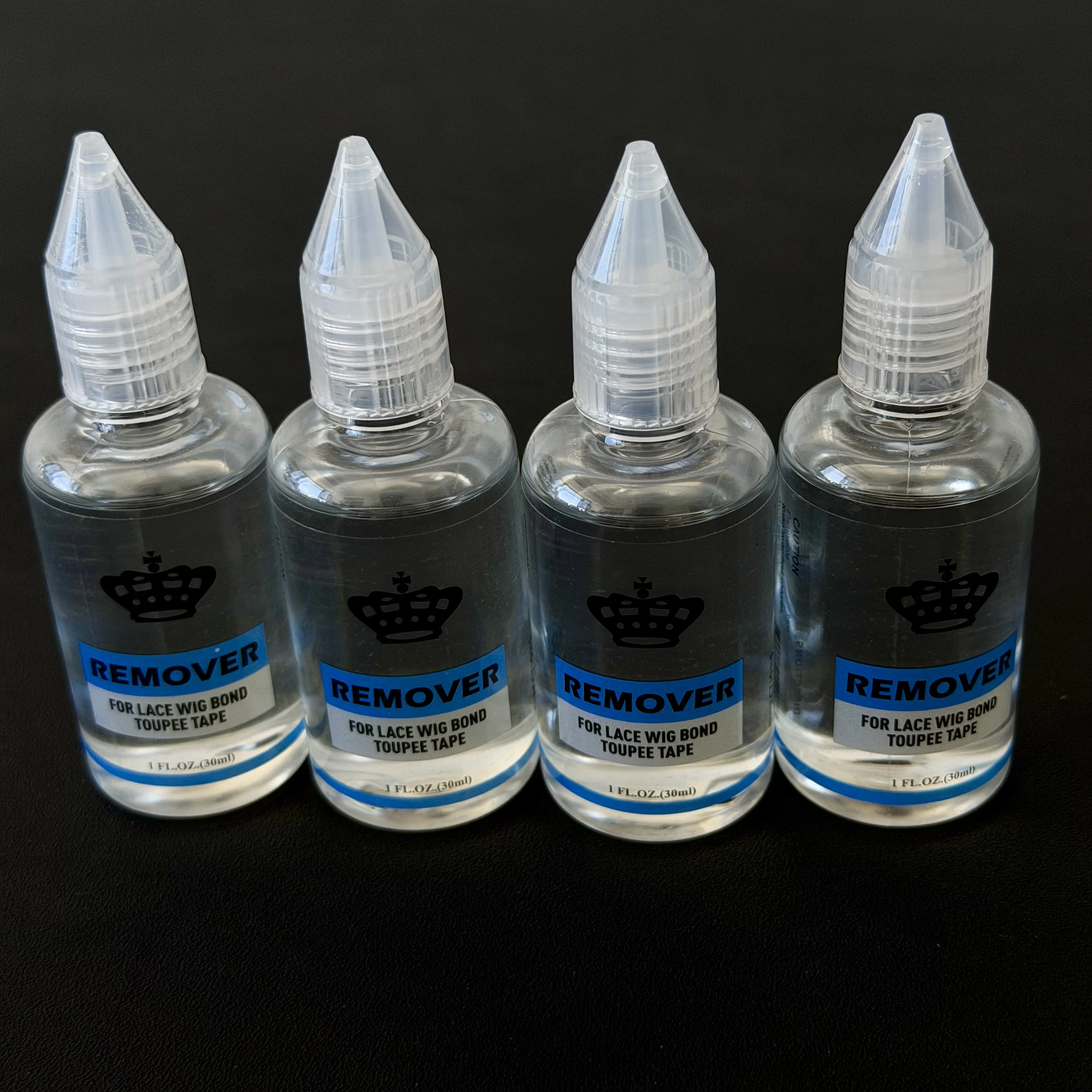 30ml Lace Wig Glue Remover, Gentle Adhesive Remover for Lace Front Wig Toupee Tape, No Residue Wig Bond Remover