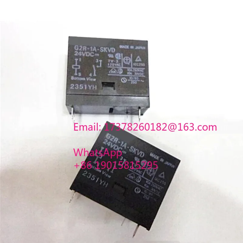 

HOT NEW G2R-1A-SKVD-24VDC G2R-1A-SKVD 24VDC G2R-1A 24VDC DC24V 24V relay 10A DIP4