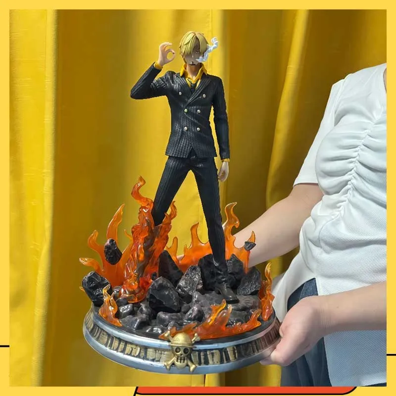 

37cm One Piece Anime Figure Sanji Action Figure Vinsmoke Sanji Figma Pvc Model Toy Collection Souvenirs For Kid Birthday Toys