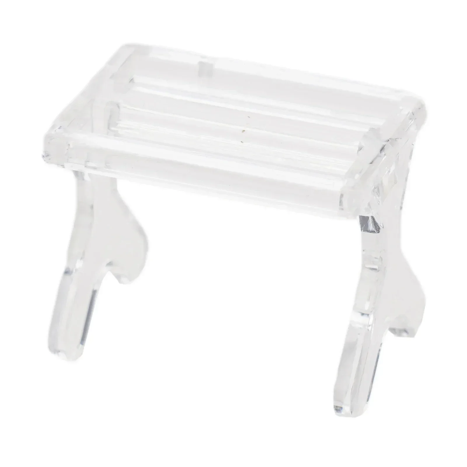 

4.6*3.1*3.7cm Fishing Lure Showing Stand Bait Display Shelf Store/Collection Plastic Hard Bait Display Rack Transparent Texture