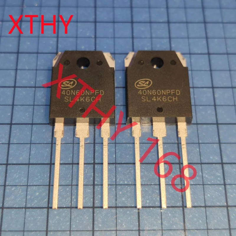 2pcs- 10PCS/lot 40N60NPFD TO-3P 40N60 600V 40A IGBT SGT40N60NPFDPN TO3P New Oiginal