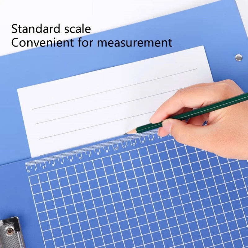 A4 Plastic Copy Board, Writing Board, Writing Pad, Office Board, Hanging Writing Board, 1 Set