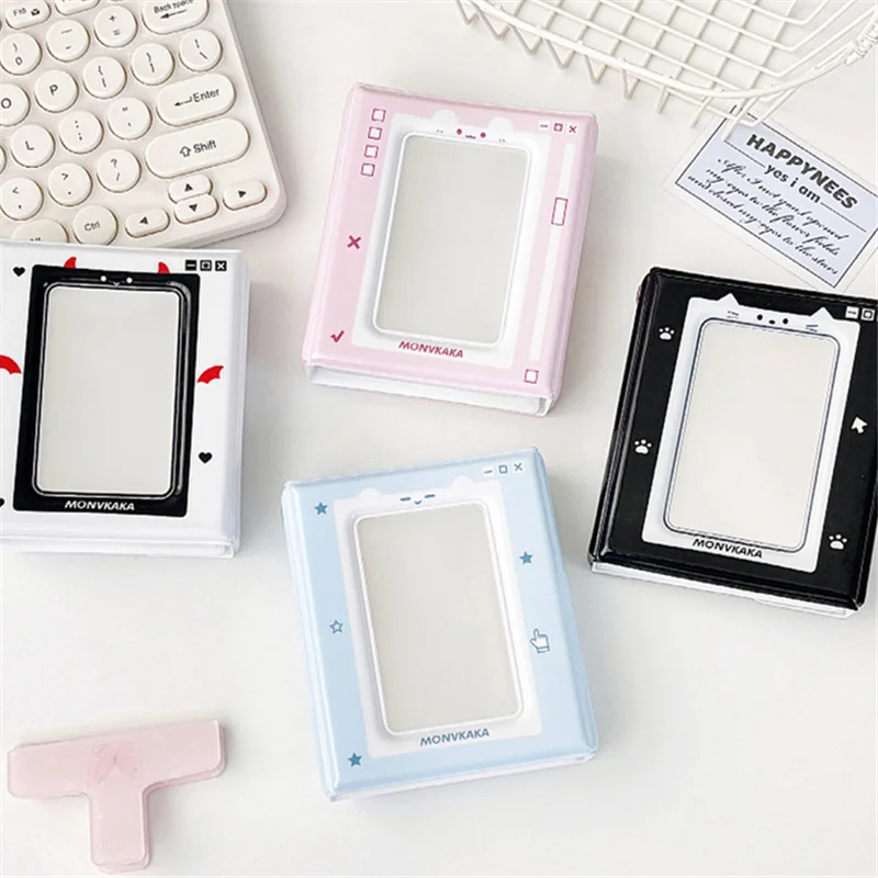 3 Inch Idol Album Photo Card Organizer Book Postcard Collector CardAlbum Photo Binder Photocards Lomo Card Photocards Holder