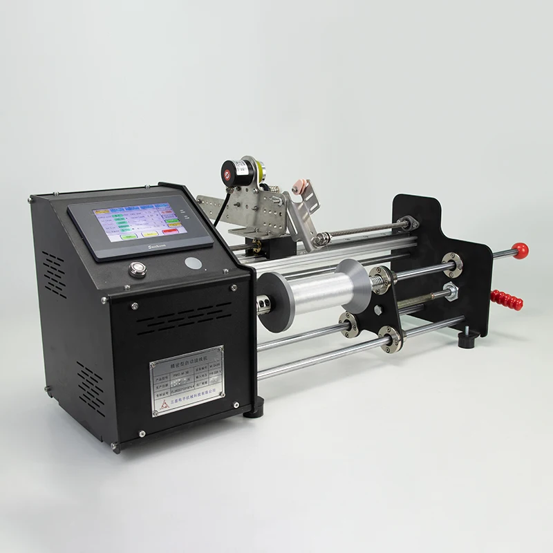 PWD-M-30 Fiber Optic Winding Machine Multi-Layer Winder with Magnetic Tensioner 220V for Enameled Wire/Fiber