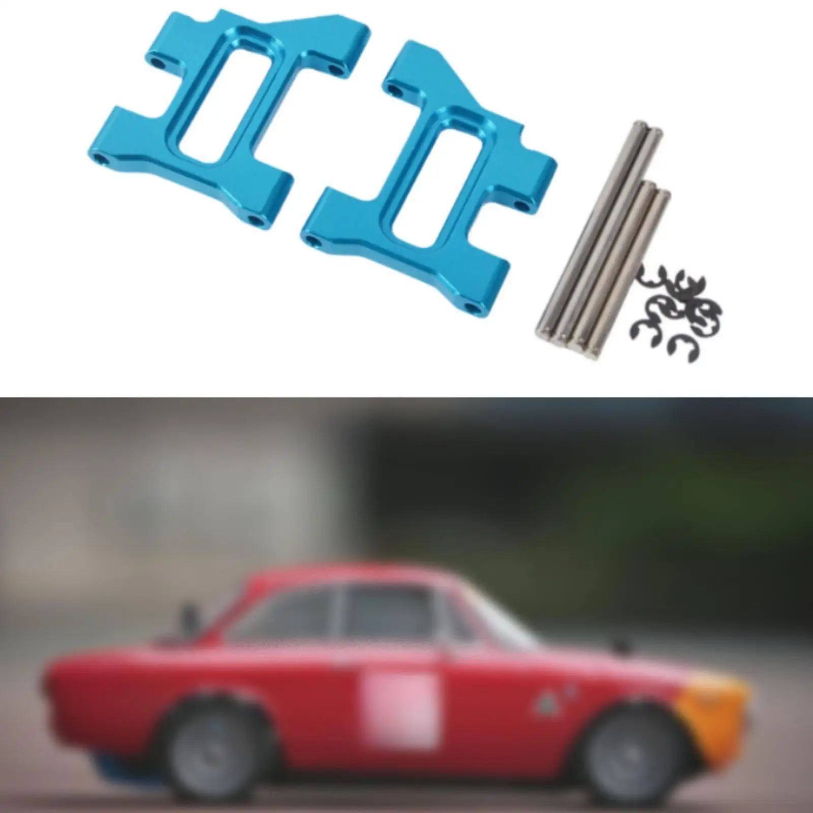 2x RC الخلفية السفلى سوينغ الذراع RC سيارة ترقيات الملحقات 1:10 مقياس RC DIY #2