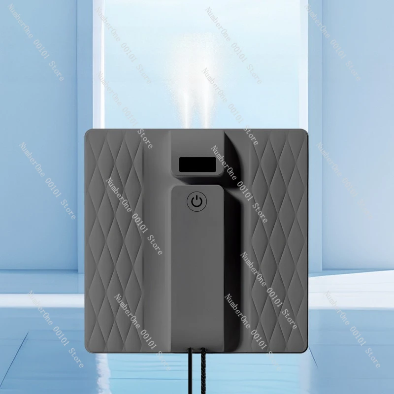 Intelligent Water Spray Window Cleaning Robot, Automatic Glass Wiping Device for Thin Glass & High-Rise Homes