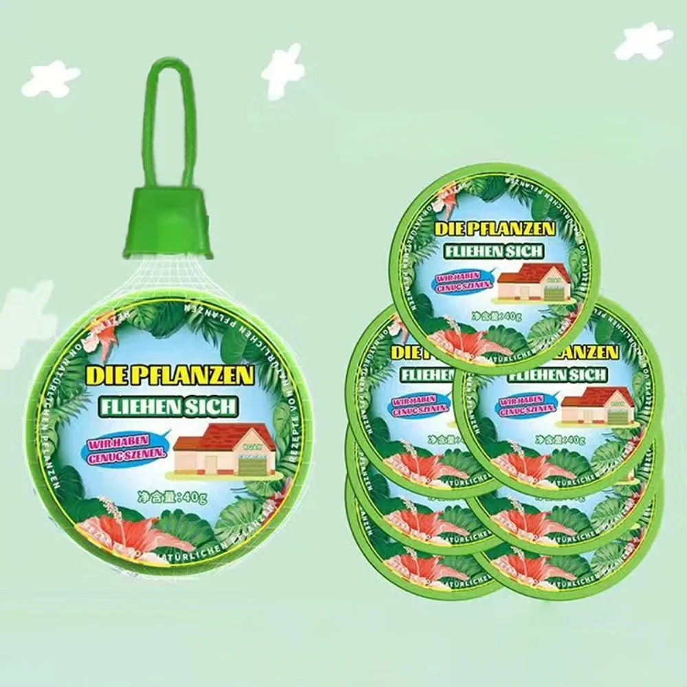 Hanging Solid Mosquito Repellent Scented Tablets Round Long Lasting Fragrance Odor Remover for Bedroom Wardrobe Bathroom Home