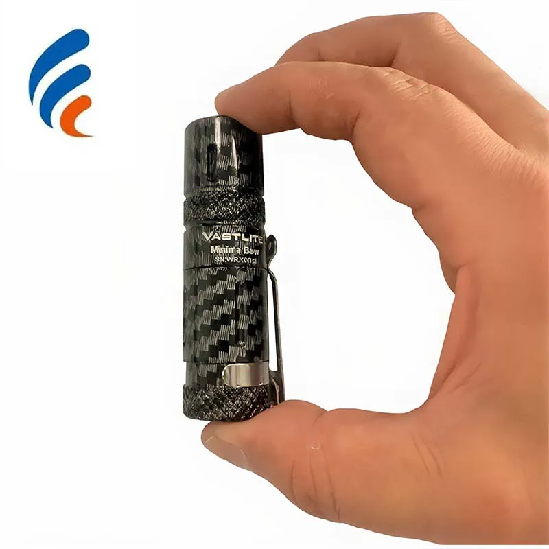 Vastlite Minima Bow Portable LEP Flashlight 280 Lumens EDC Mini Flashlights with Stainless Steel Clip Torch Light Linterna
