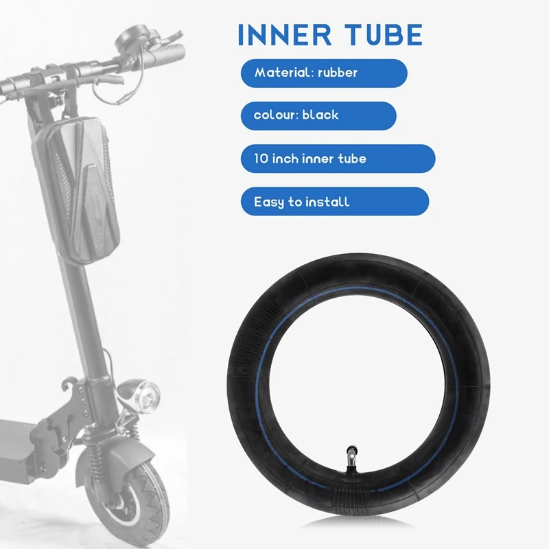 10 Inch 80/65-6 Inner Tube 255X80 Rubber For Zero 10X Kugoo M4 Electric Scooter Excellent Replacement Applications