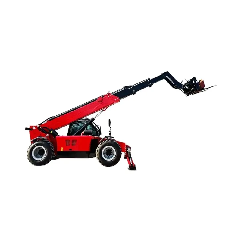 Construction Telehandler YG 4Ton Capacity 18M Height Electronic System For Building Sites