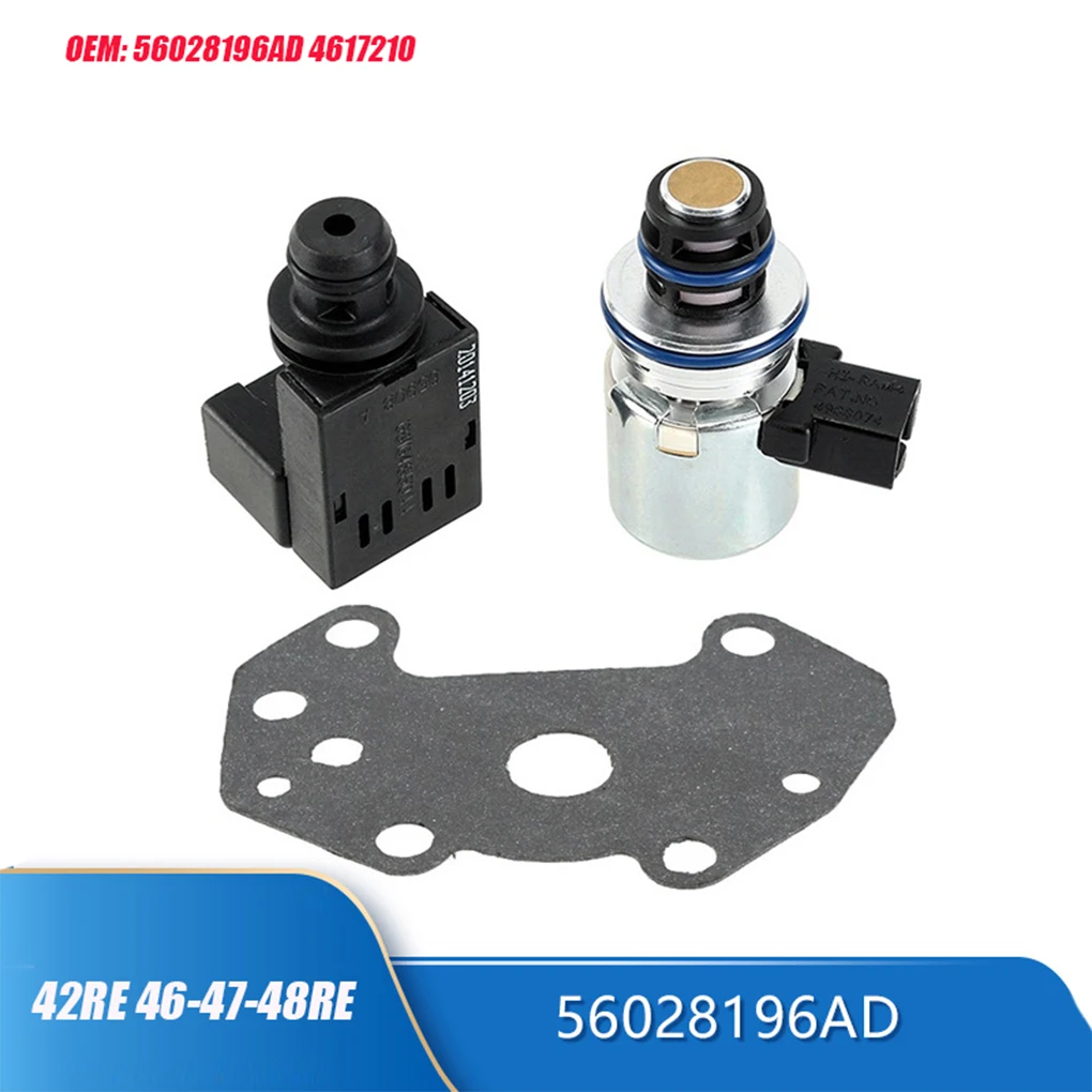 

1 Set 42RE 46RE 47RE 48RE Transmission Governor Pressure Solenoid Sensor kit 4617210 56028196AD For Dodge Ram 1500 2500 56028196
