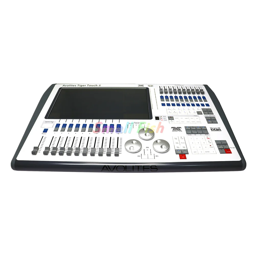 Tiger Touch II Lastest Version Stage Lighting Console Professional DMX 16 Version i7 CPU Lighting Controller Dj Disco Flightcase