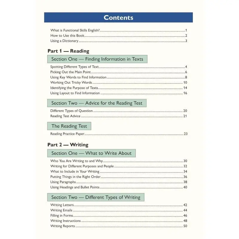 Functional Skills English City  Guilds Entry Level 3  Study  Test Practice CGP Books 9781789083965