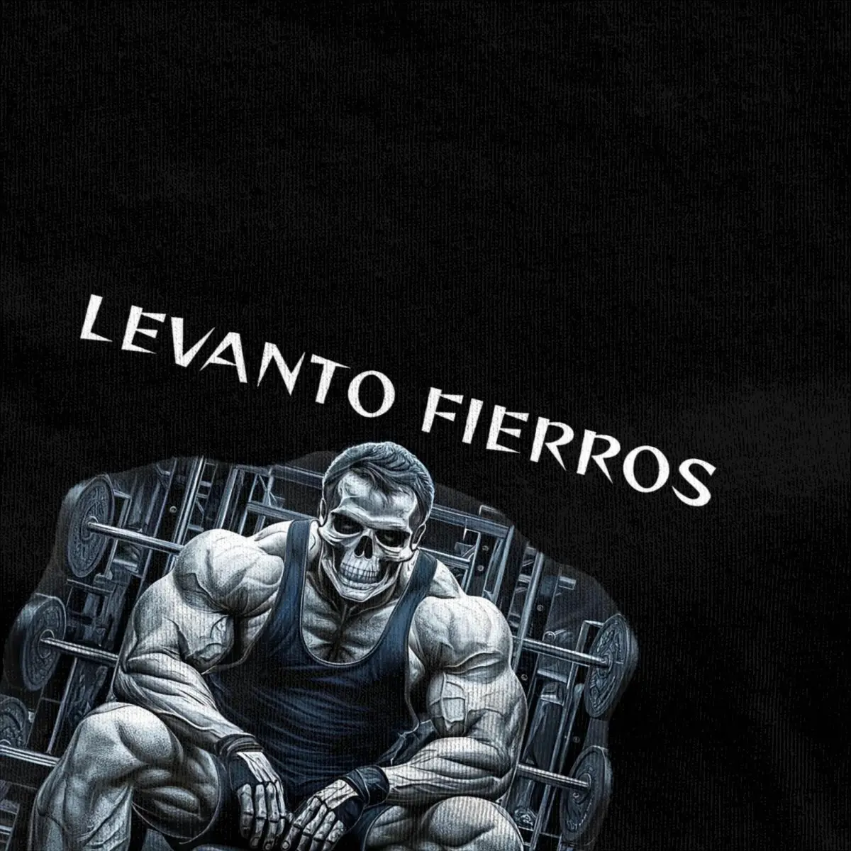 Men's T-Shirt Levanto Fierros Porque Calacas Chidas Gym T-Shirts Hip Hop Summer Tees Printed 100% Cotton Clothing Gift