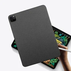 Case for Apple IPad Pro 11 Inch 2020 2021 2022 2023 Real Carbon Fiber Aramid Tablet Protective Cover Protection Shell