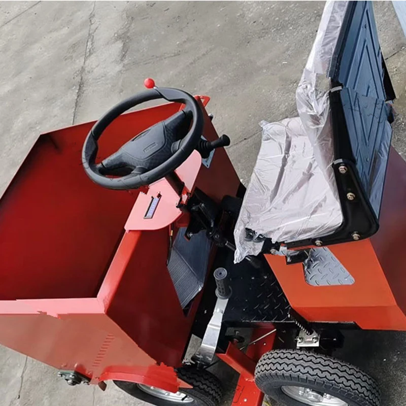Industrial Small Driving Type Artificial Turf Sand Filling Combing Machine High Efficiency 4 Wheels Playground Electric Sanding