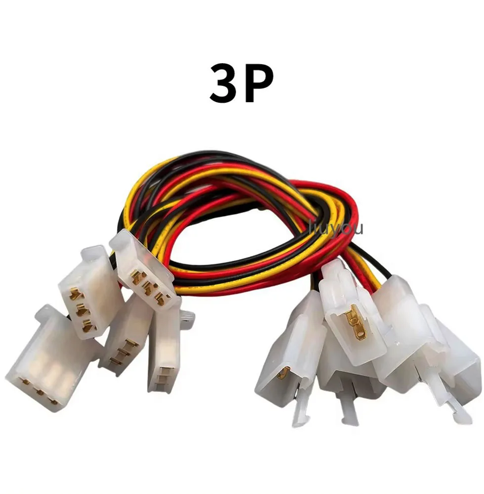 With wire 2.8mm 2/3/4/6/9 pin Automotive 2.8 Electrical wire Connector Male Female cable terminal plug Kits Motorcycle ebike car