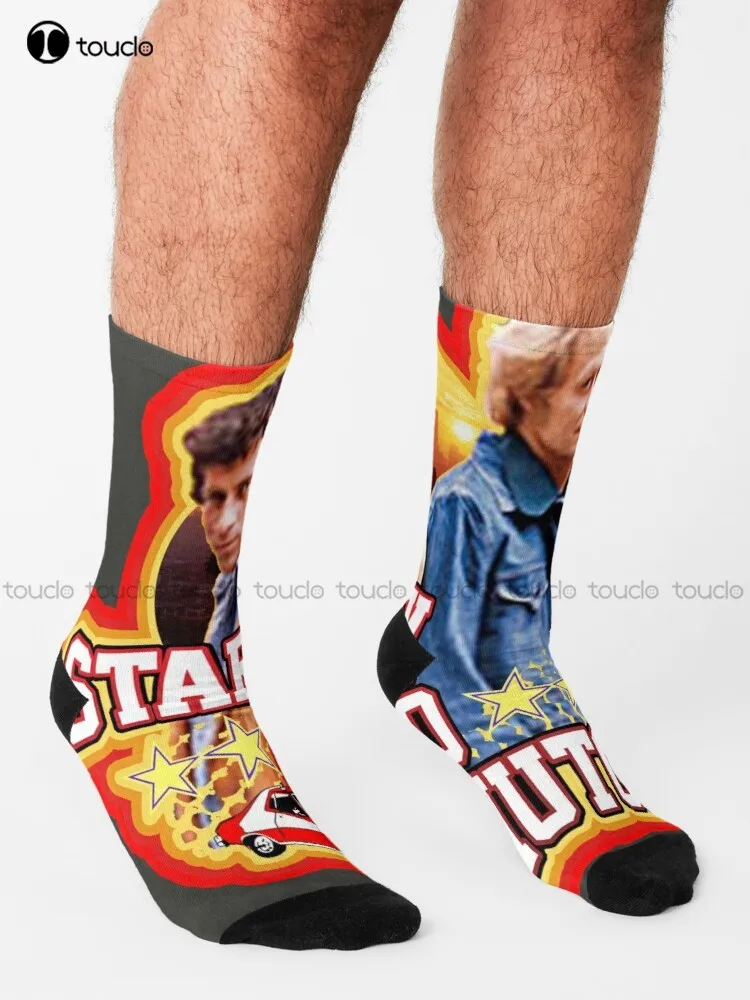 Starsky And Hutch Classic Seventies Tv Series Socks Mens Socks Black 360° Digital Print Comfortable Best Girls Sports Funny Gift