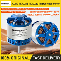 SUNNYSKY X2212-III X2216-III X2220-III 880KV 950KV 980KV 1100KV 1150KV 1250KV 1400KV 2200KV Motor for RC FPV Drones Parts
