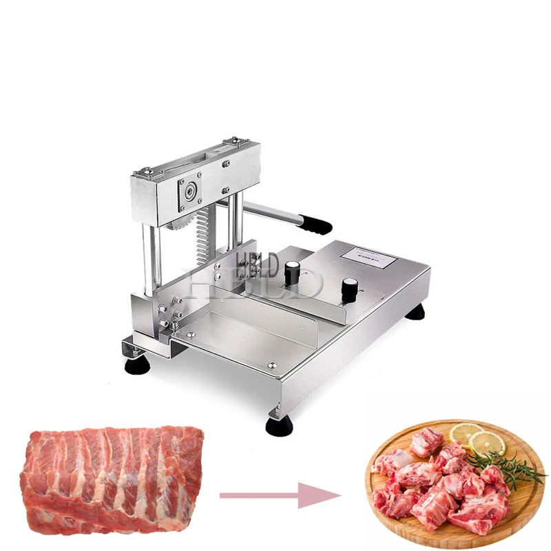 Multi Functional Stainless Steel Bone And Pig Trotters Cutting Machine, Household Manual Bone Saw Machine