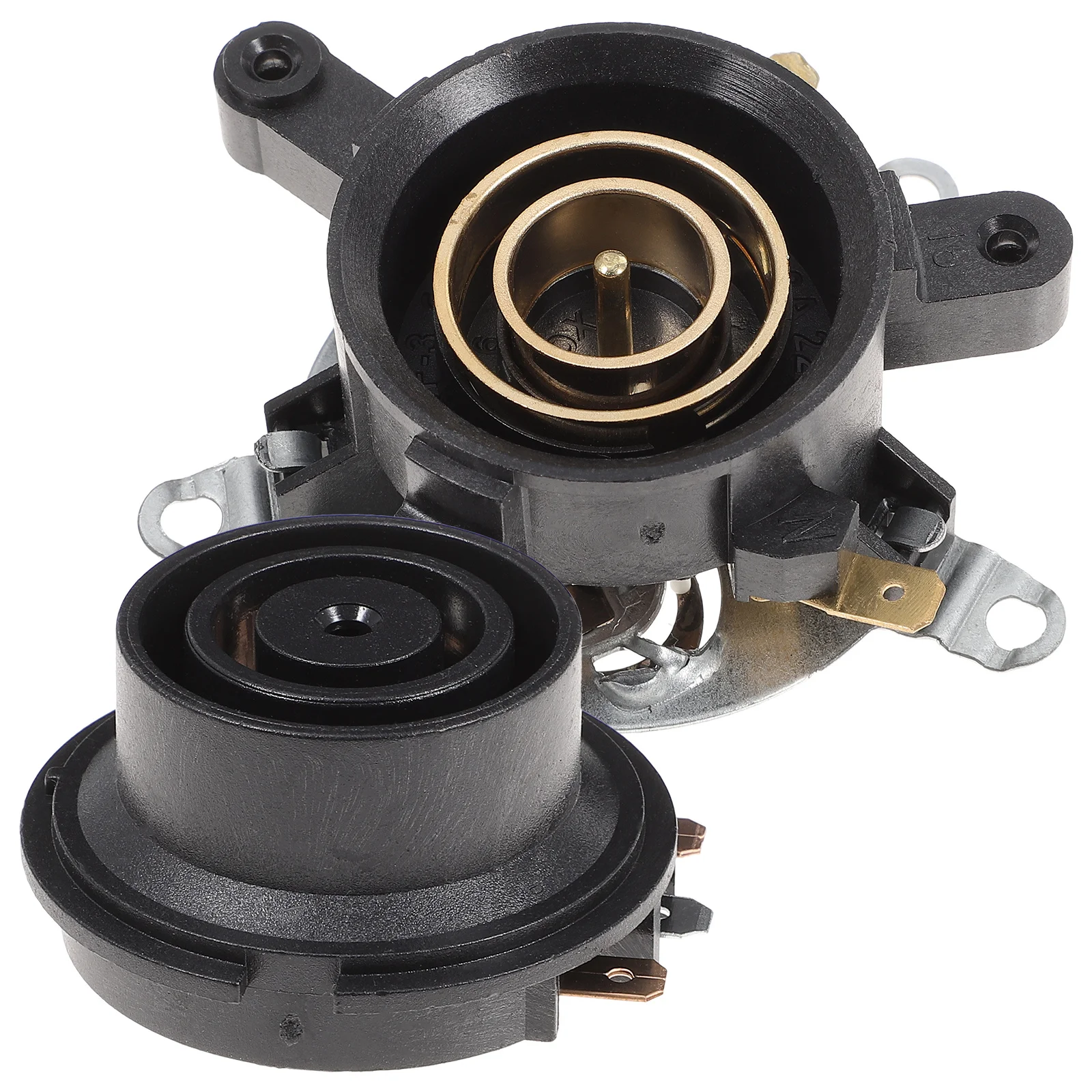 

4Sets Electric Kettle Thermostat Temperature Control Base Replacement ABS Copper Ring Repair Socket Appliance Spare Part