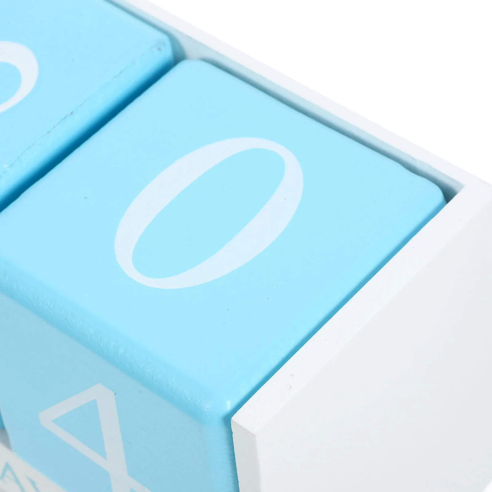 

Wooden Lightweight Density Board Desktop For Home Office School Use Block Household Perpetual Decorative Table Calendar