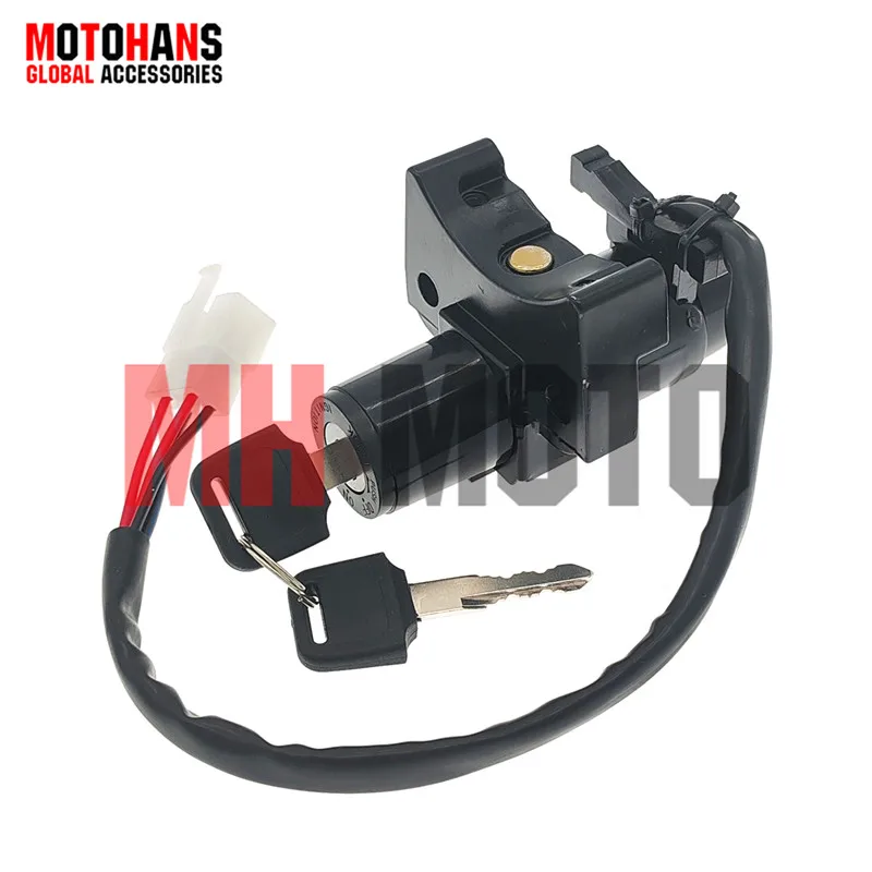 

MOTORCYCLE IGNITION KEY SWITCH IGNITION LOCK 4 MALE PLUG FOR HONDA TITAN150 NEW CG150 NEW