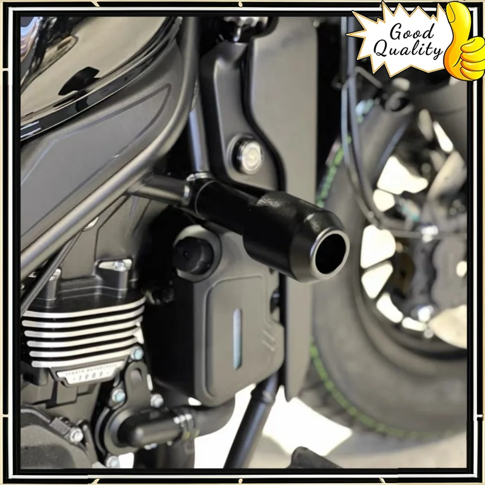 

For CFMOTO 450CLC modified bumper guard bar anti-drop bar anti-drop ball aluminum alloy non-destructive installation straight up