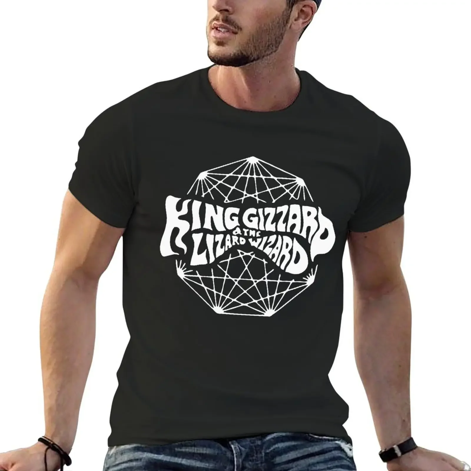 

King Gizzard the Lizard Wizard T-Shirt funnys graphic t shirt vintage t shirts for men graphic