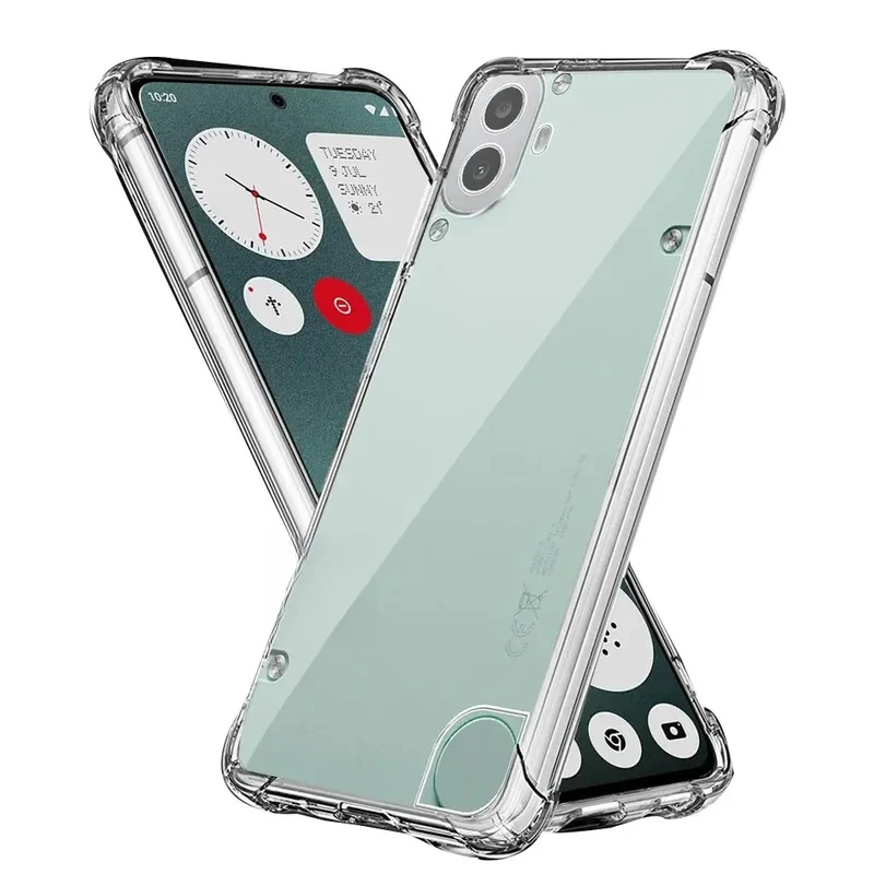 For Nothing CMF Phone 1 Case Crystal Shell Soft Silicone Phone Cases For Nothing CMFPhone1 Phone1 Clear Shockproof Airbag Capa