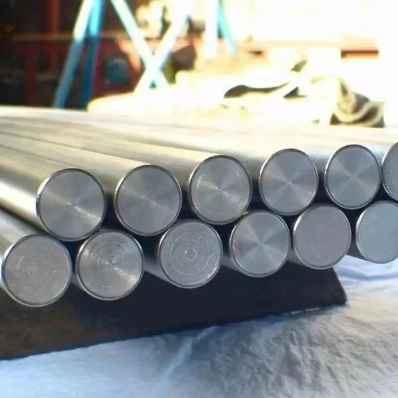 

#Steel Bar Hot Rolled Mild Carbon Rods 25-65mm Sizes BA Surface Finish 316ti Grade Cutting Bending Available
