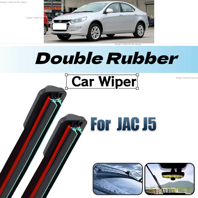 

3PCS Car Wiper for JAC Refine S3 2013-2021 Front Rear Windshield
