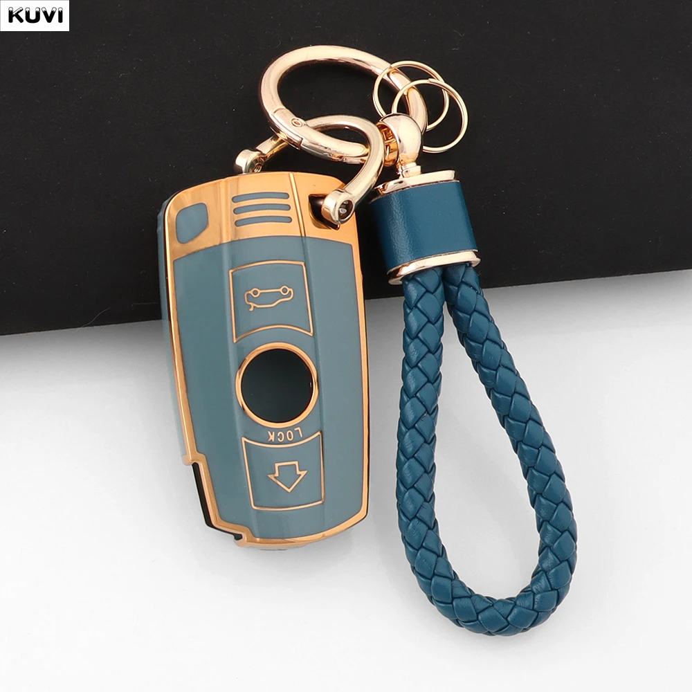 TPU Car Remote Flip Key Case Cover For BMW E90 E60 E70 E87 3 5 6 Series M3 M5 X1 X5 X6 Z4 E71 E72 E88 E89 E91 E92 Accessories
